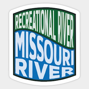 Missouri River National Recreational River Wave Sticker